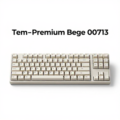 Teclado Premium Bege 00713