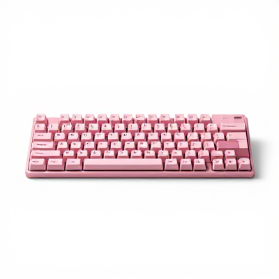 Teclado Moderno Rosa 03793