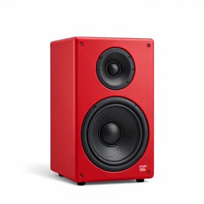 Caixa de Som Moderno Vermelho 01824