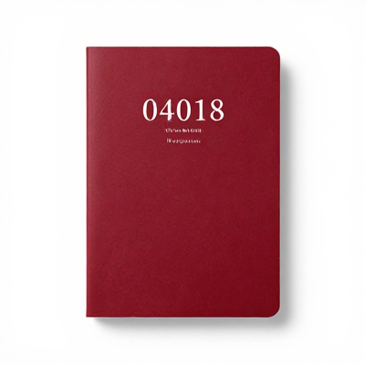Notebook Vintage Vermelho 04018