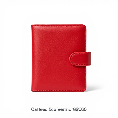 Carteira Eco Vermelho 02666