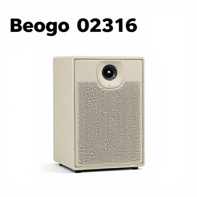 Caixa de Som Compacto Bege 02316