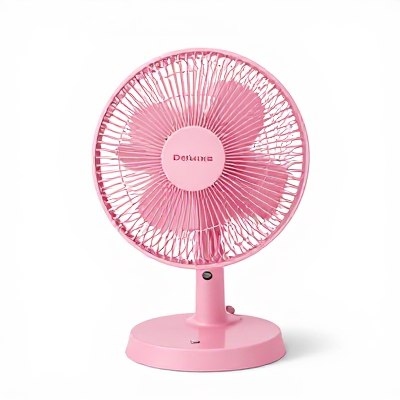 Ventilador Deluxe Rosa 00368