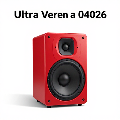 Caixa de Som Ultra Vermelho 04026