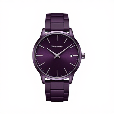 Relógio Slim Roxo 00452