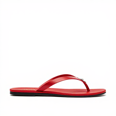 Chinelo Slim Vermelho 03280