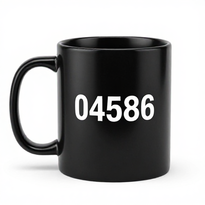 Caneca Lite Preto 04586