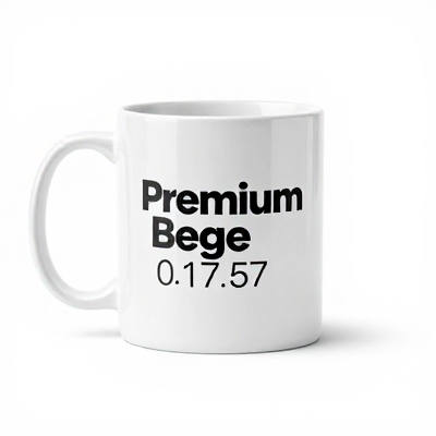 Caneca Premium Bege 01757