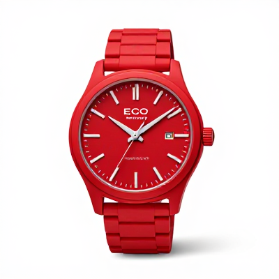 Relógio Eco Vermelho 01522