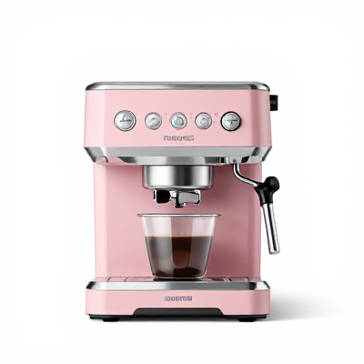 Cafeteira Premium Rosa 04072