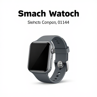 Smartwatch Compacto Cinza 01144