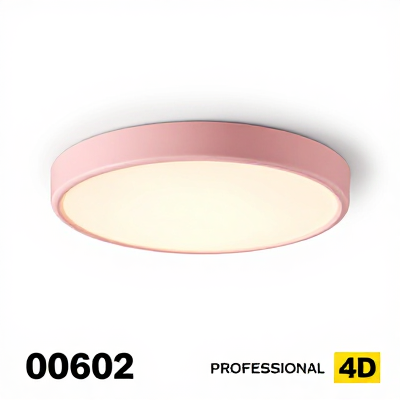 Luminária Clássico Rosa 00602