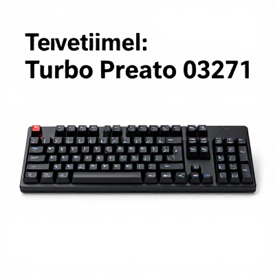Teclado Turbo Preto 03271