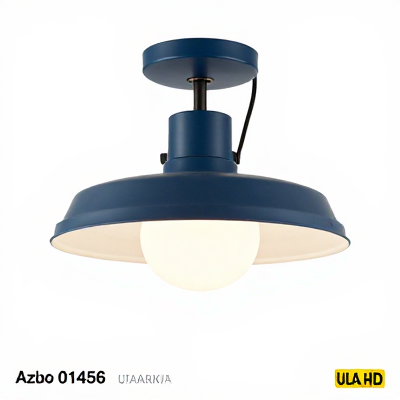 Luminária Clássico Azul 01456