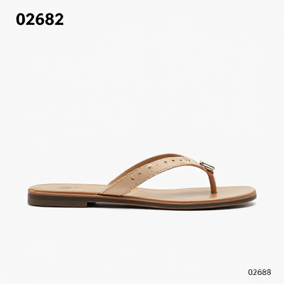 Chinelo Clássico Bege 02682