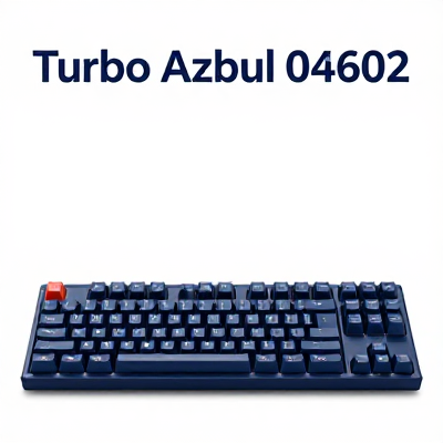 Teclado Turbo Azul 04602