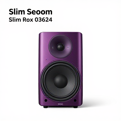 Caixa de Som Slim Roxo 03624
