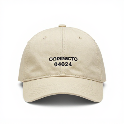 Boné Compacto Bege 04024