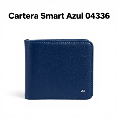 Carteira Smart Azul 04336