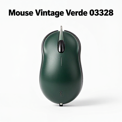 Mouse Vintage Verde 03328