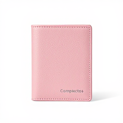 Carteira Compacto Rosa 01405