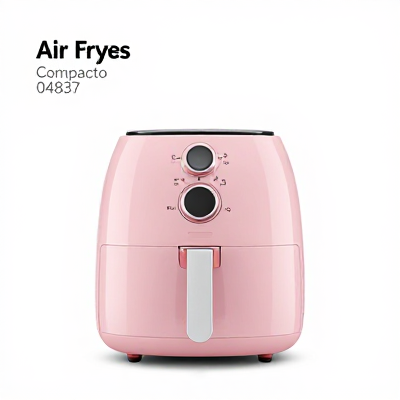 Air Fryer Compacto Rosa 04837