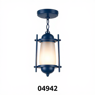 Luminária Vintage Azul 04942
