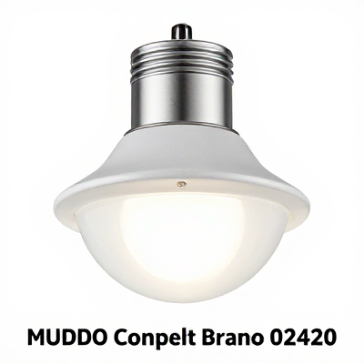 Luminária Compacto Branco 02420
