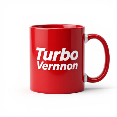 Caneca Turbo Vermelho 02200