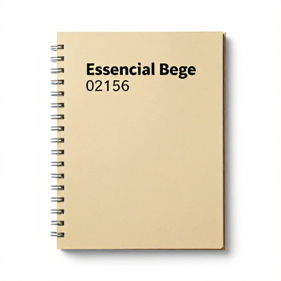 Notebook Essencial Bege 02156