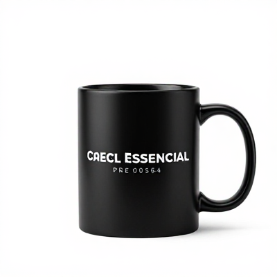Caneca Essencial Preto 00564