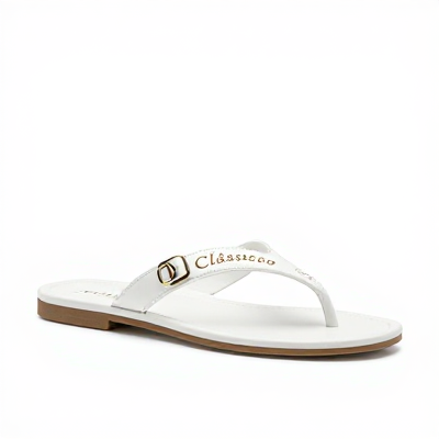 Chinelo Clássico Branco 02529