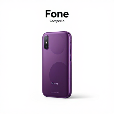 Fone Compacto Roxo 01669