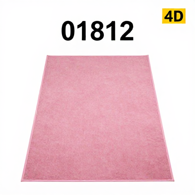 Tapete Compacto Rosa 01812