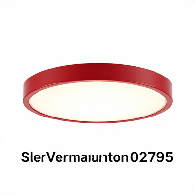 Luminária Slim Vermelho 02795