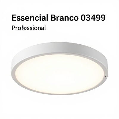 Luminária Essencial Branco 03499