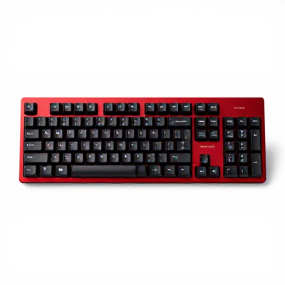Teclado Slim Vermelho 02555