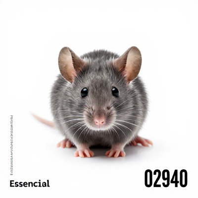 Mouse Essencial Cinza 02940