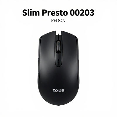 Mouse Slim Preto 00203