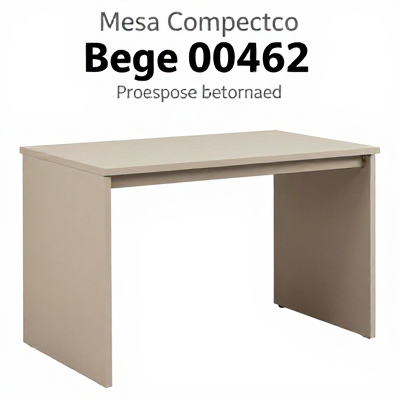 Mesa Compacto Bege 00462