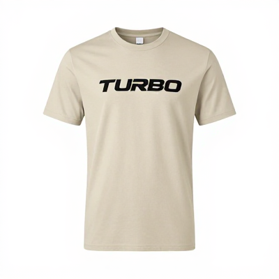 Camiseta Turbo Bege 01318