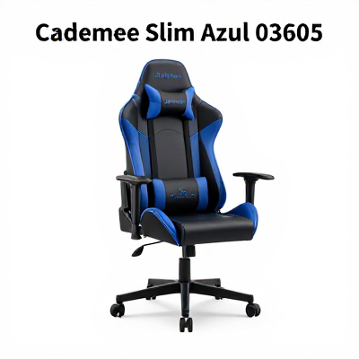 Cadeira Gamer Slim Azul 03605