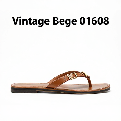 Chinelo Vintage Bege 01608