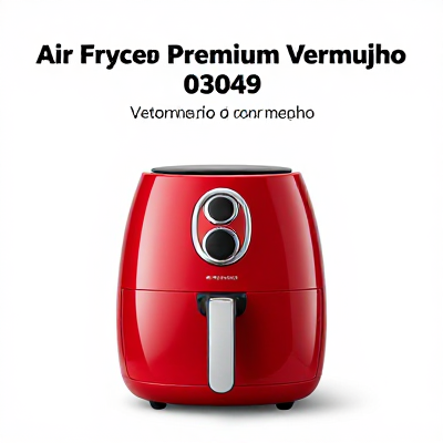 Air Fryer Premium Vermelho 03049