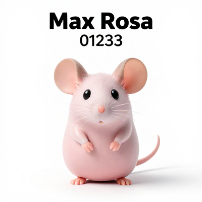 Mouse Max Rosa 01233
