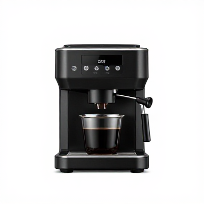 Cafeteira Moderno Preto 02830