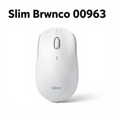 Mouse Slim Branco 00963