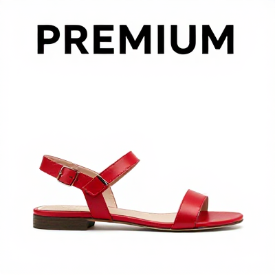 Sandália Premium Vermelho 03739