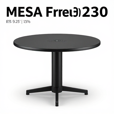 Mesa Vintage Preto 03233