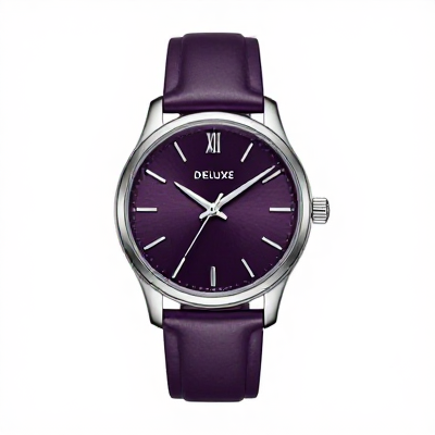 Relógio Deluxe Roxo 04575